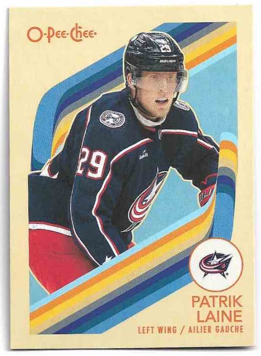 Retro PATRIK LAINE 23-24 UD O-Pee-Chee OPC