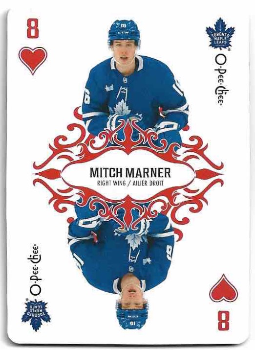 Playing Cards MITCH MARNER 23-24 UD O-Pee-Chee OPC