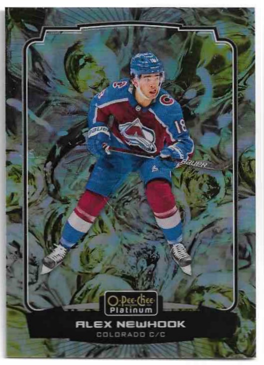 Liquid Metal ALEX NEWHOOK 22-23 UD O-Pee-Chee OPC Platinum /349