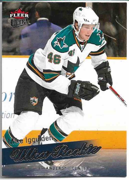 Rookie Ultra MIKE IGGULDEN 08-09 Fleer Ultra