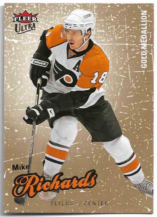 Gold Medallion MIKE RICHARDS 08-09 Fleer Ultra