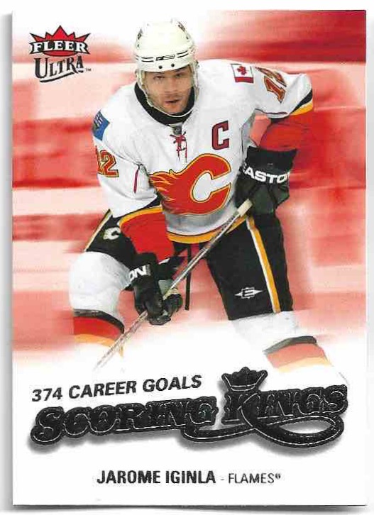 Scoring Kings JAROME IGINLA 08-09 Fleer Ultra