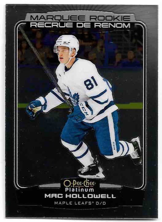Marquee Rookie MAC HOLLOWELL 22-23 UD O-Pee-Chee OPC Platinum