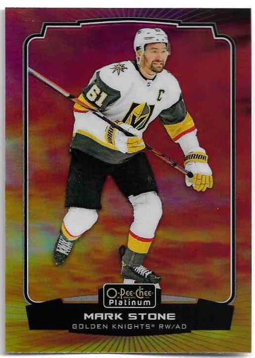 Sunset MARK STONE 22-23 UD O-Pee-Chee OPC Platinum