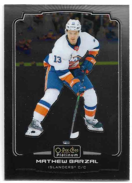 MATHEW BARZAL 22-23 UD O-Pee-Chee OPC Platinum