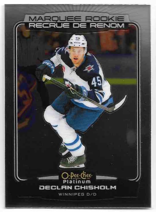 Marquee Rookie DECLAN CHISHOLM 22-23 UD O-Pee-Chee OPC Platinum