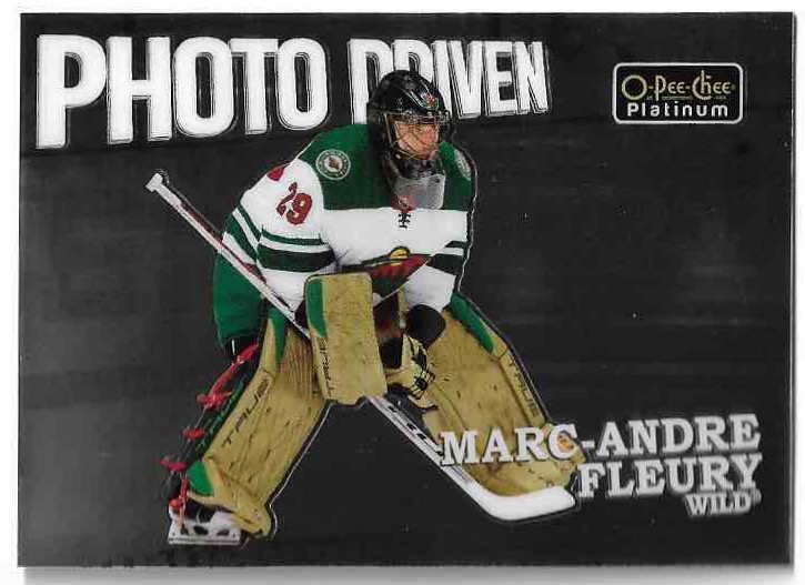 Photo Driven MARC-ANDRE FLEURY 22-23 UD O-Pee-Chee OPC Platinum