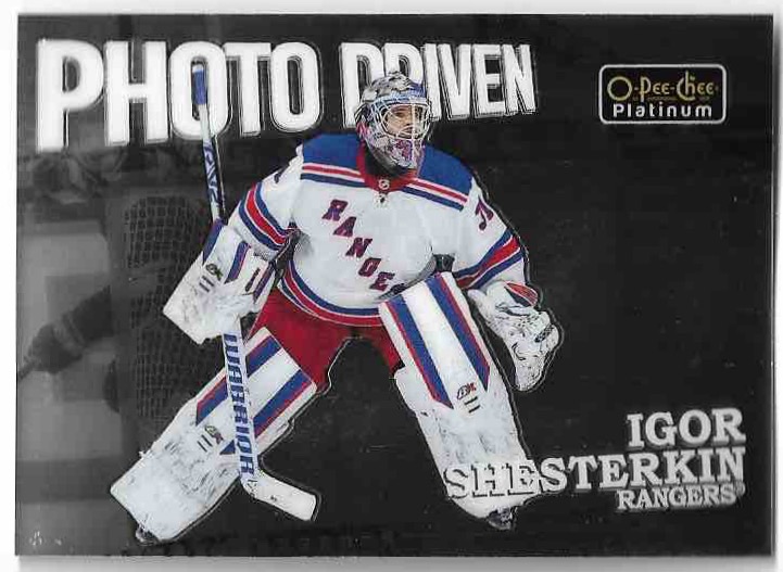 Photo Driven IGOR SHESTERKIN 22-23 UD O-Pee-Chee OPC Platinum