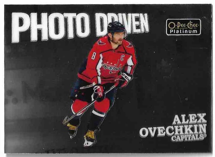 Photo Driven ALEX OVECHKIN 22-23 UD O-Pee-Chee OPC Platinum