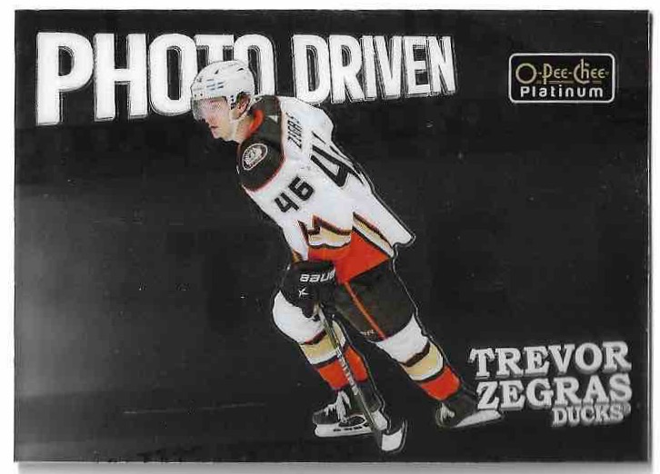 Photo Driven TREVOR ZEGRAS 22-23 UD O-Pee-Chee OPC Platinum