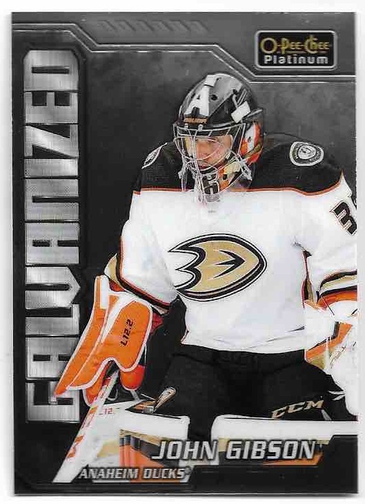 Galvanized JOHN GIBSON 22-23 UD O-Pee-Chee OPC Platinum