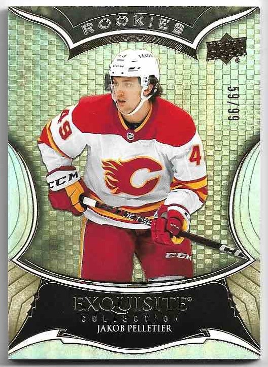 Rookie Gold Exquisite Collection JAKOB PELLETIER 23-24 UD Black Diamond /99