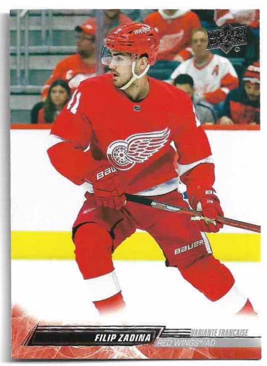 French Variation FILIP ZADINA 22-23 UD Series 2
