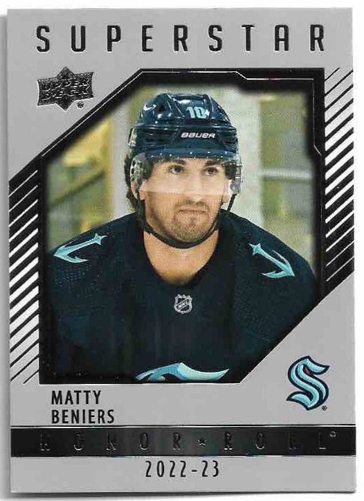 Rookie Honor Roll MATTY BENIERS 22-23 UD Series 2