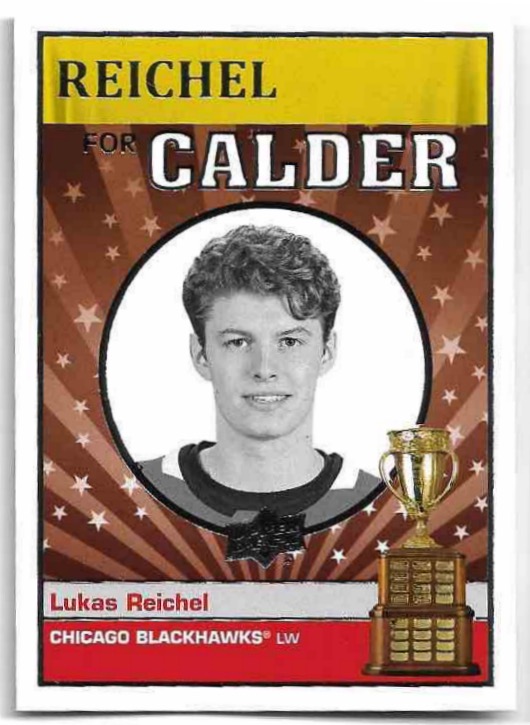 Rookie Calder Candidates LUKAS REICHEL 22-23 UD Series 2