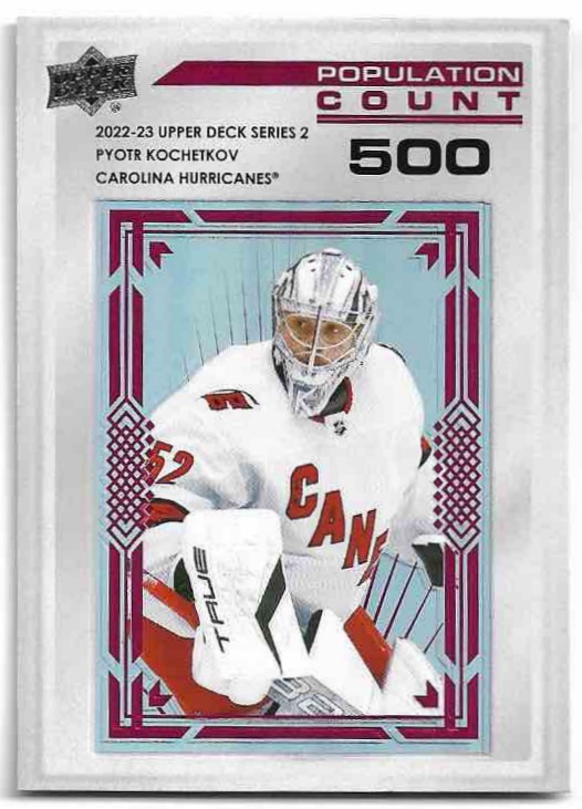 Rookie Population Count PYOTR KOCHETKOV 22-23 UD Series 2 /500