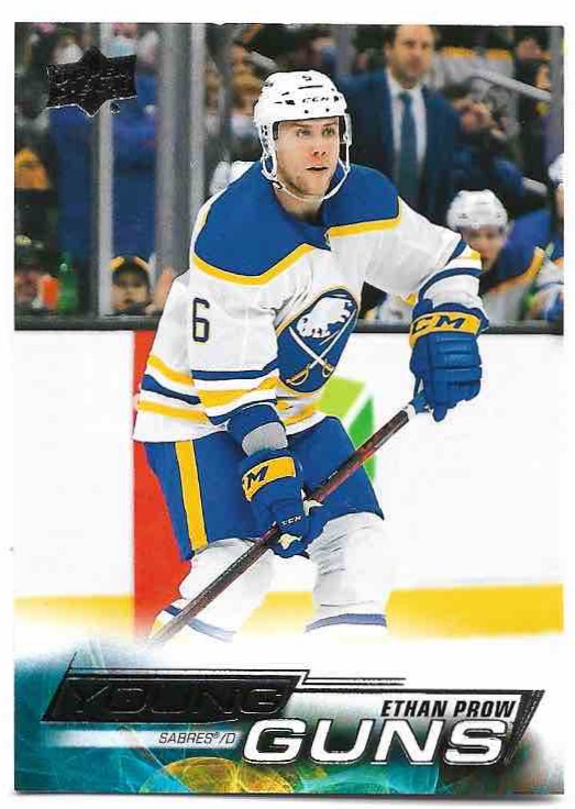 Rookie Young Guns ETHAN PROW 22-23 UD Series 2