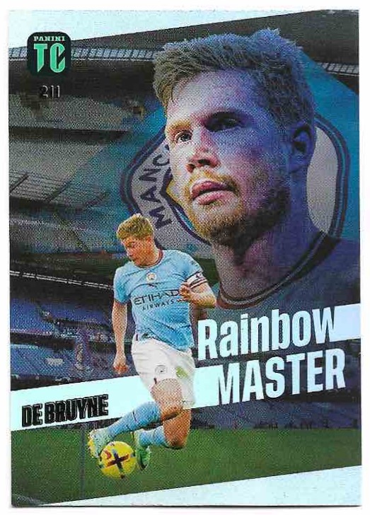 Rainbow Master KEVIN DE BRUYNE 2023 Panini Top Class