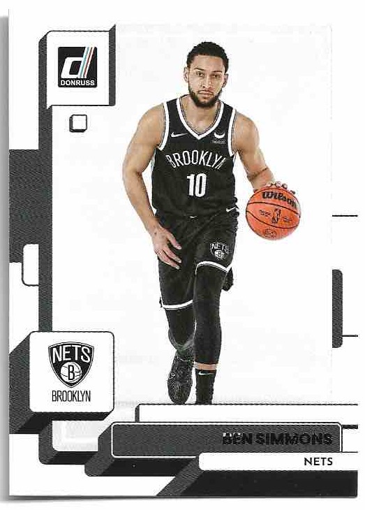 BEN SIMMONS 22-23 Panini Donruss Basketball (horší tisk jména)