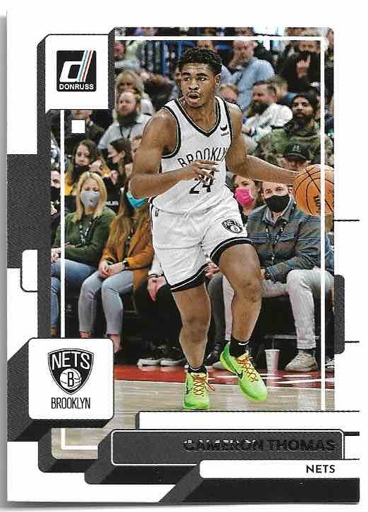 CAMERON THOMAS 22-23 Panini Donruss Basketball (horší tisk jména)