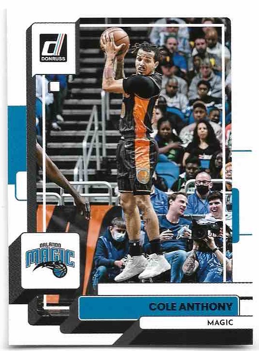 COLE ANTHONY 22-23 Panini Donruss Basketball