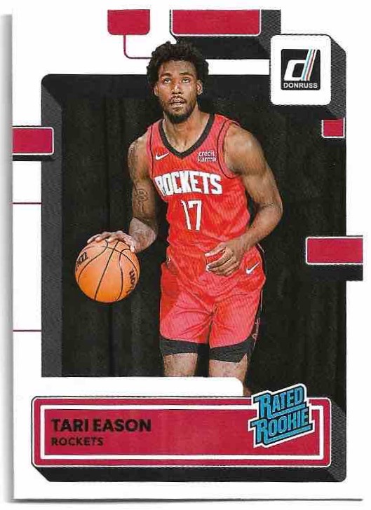 Rated Rookie TARI EASON 22-23 Panini Donruss Basketball