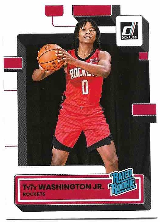 Rated Rookie TYTY WASHINGTON JR. 22-23 Panini Donruss Basketball