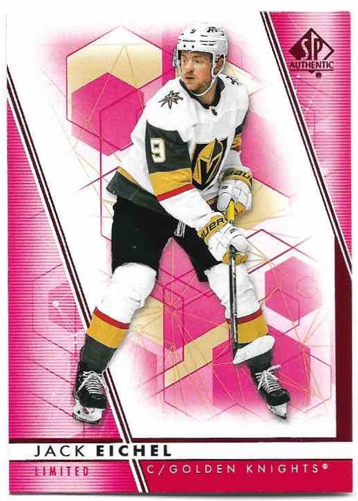 Limited Red JACK EICHEL 22-23 UD SP Authentic