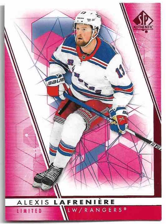 Limited Red ALEXIS LAFRENIERE 22-23 UD SP Authentic
