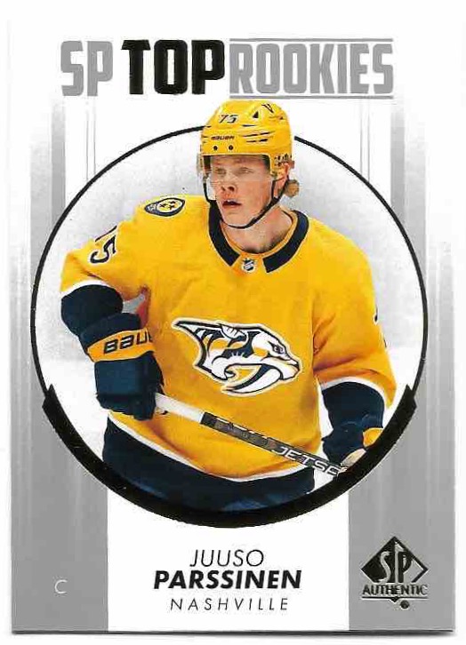 SP Top Rookies JUUSO PARSSINEN 22-23 UD SP Authentic