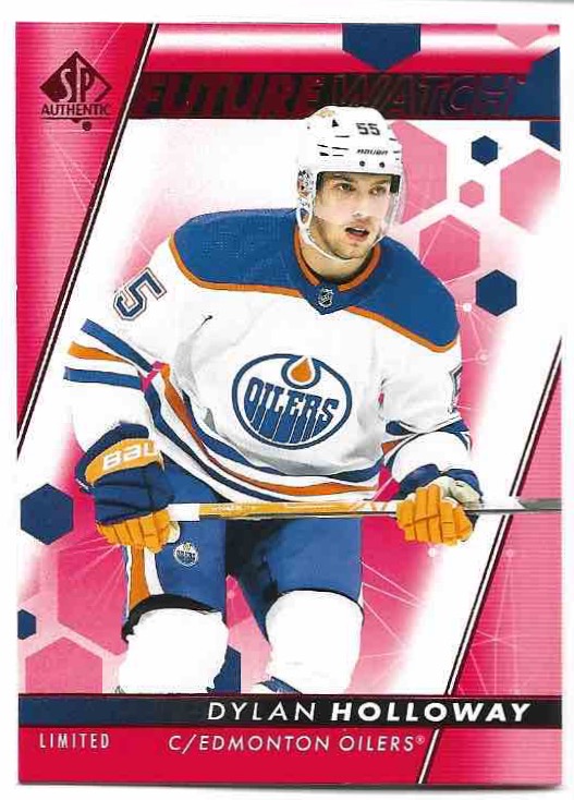 Rookie Limited Red Future Watch DYLAN HOLLOWAY 22-23 UD SP Authentic