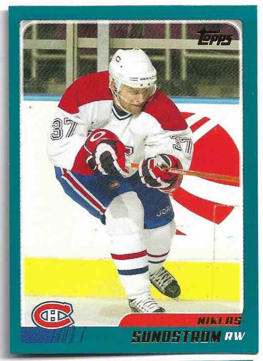 NIKLAS SUNDSTROM 03-04 Topps Traded