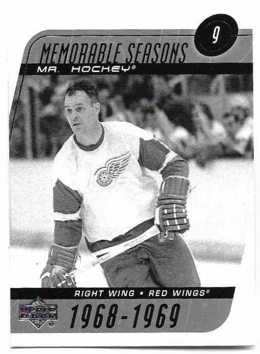 Memorable Seasons GORDIE HOWE (MR HOCKEY) 02-03 Upper Deck