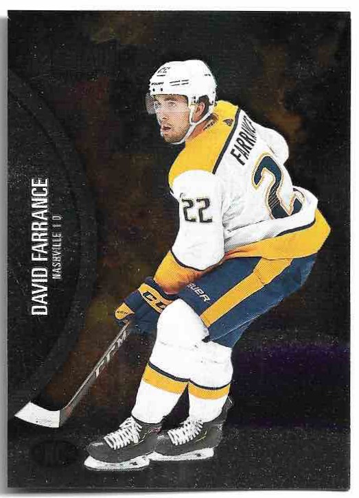 Rookie DAVID FARRANCE 21-22 UD Metal Universe