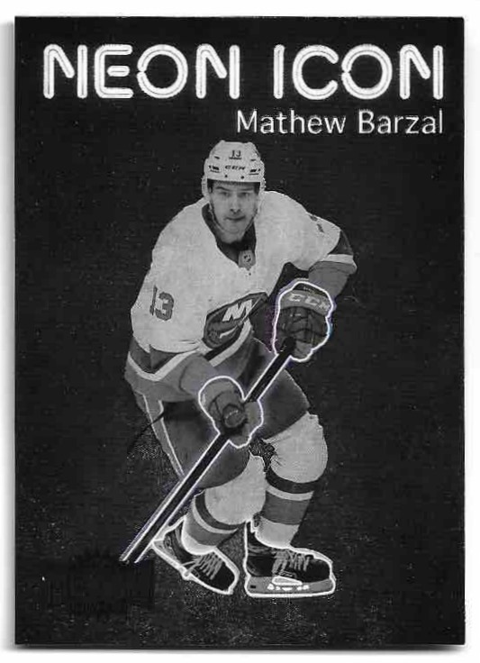 Neon Icon MATHEW BARZAL 21-22 UD Metal Universe