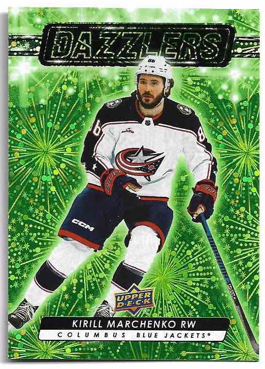 Dazzlers Green KIRILL MARCHENKO 23-24 UD Series 2