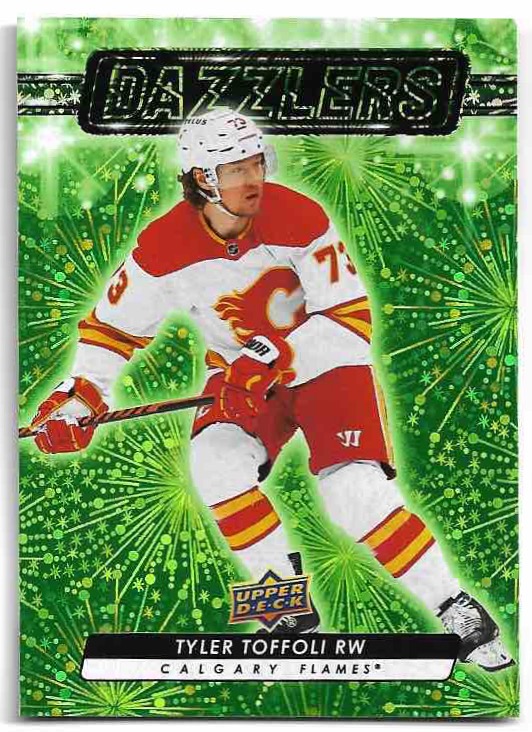 Dazzlers Green TYLER TOFFOLI 23-24 UD Series 2