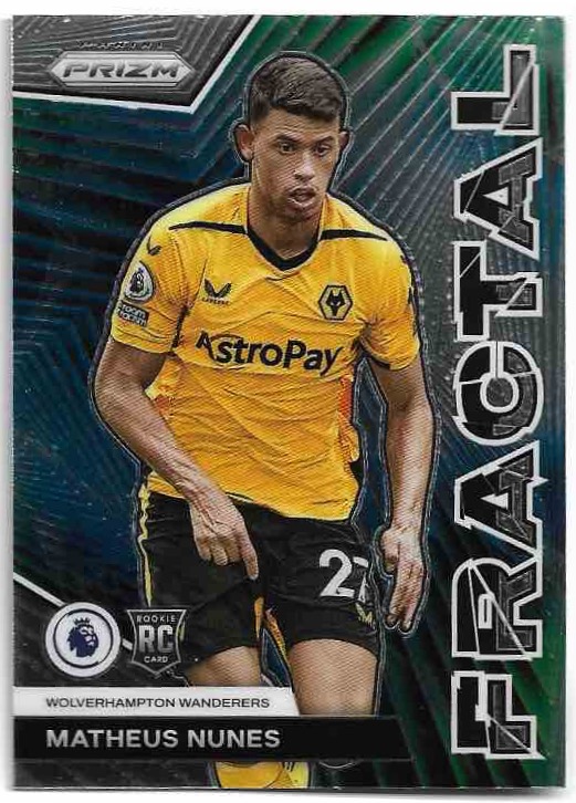 Rookie Fractal MATHEUS NUNES 22-23 Panini Prizm Soccer