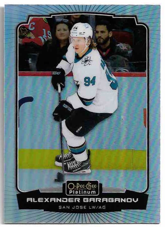 Rainbow ALEXANDER BARABANOV 22-23 UD O-Pee-Chee OPC Platinum