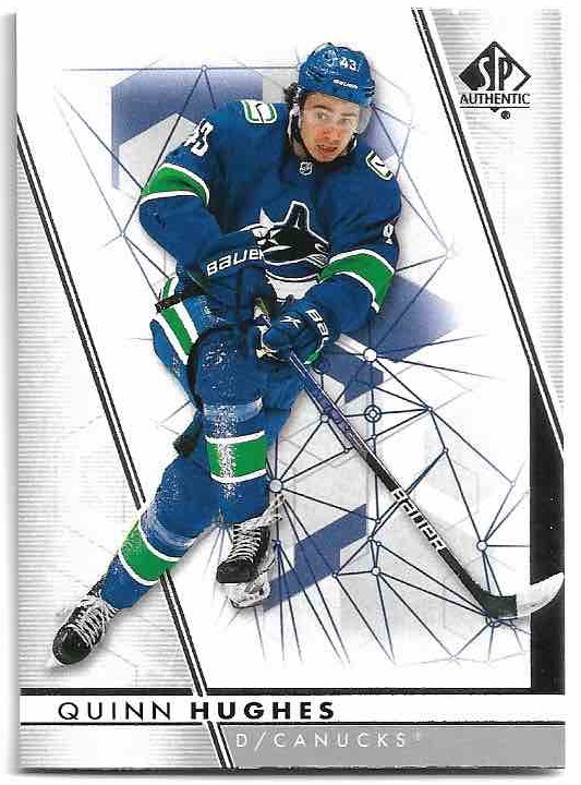 QUINN HUGHES 22-23 UD SP Authentic