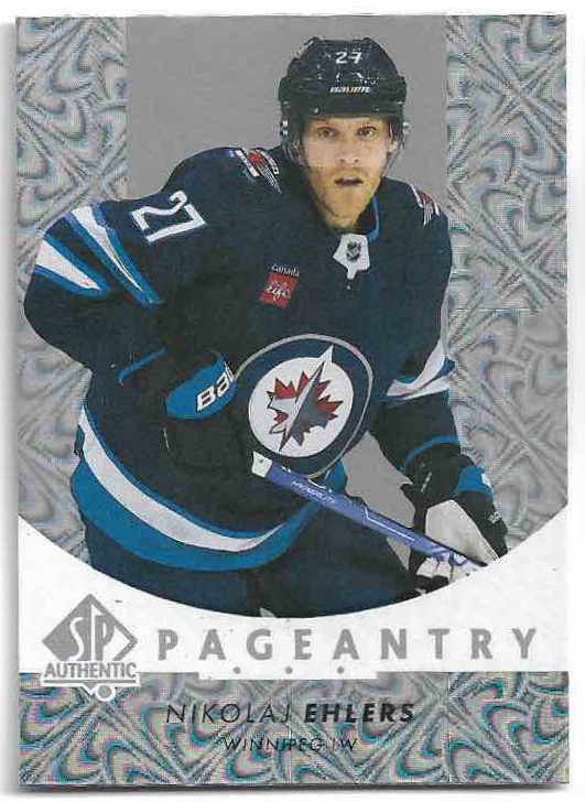 Pageantry NIKOLAJ EHLERS 22-23 UD SP Authentic