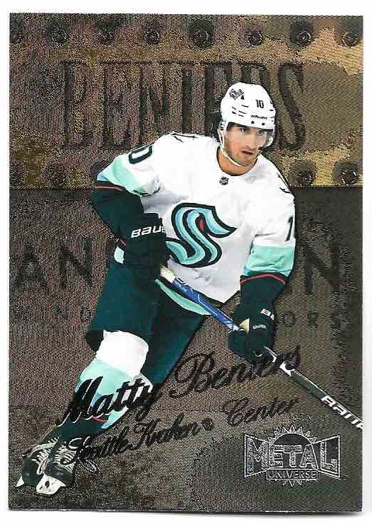 Rookie 98-99 Retro MATTY BENIERS 22-23 UD Metal Universe