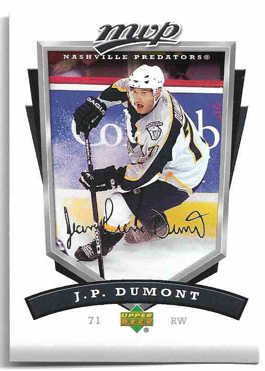 J.P. DUMONT 06-07 UD MVP