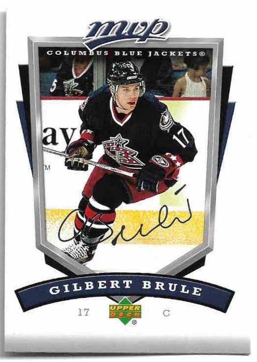 GILBERT BRULE 06-07 UD MVP