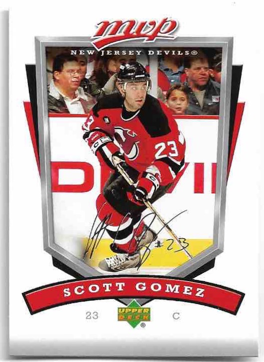 SCOTT GOMEZ 06-07 UD MVP