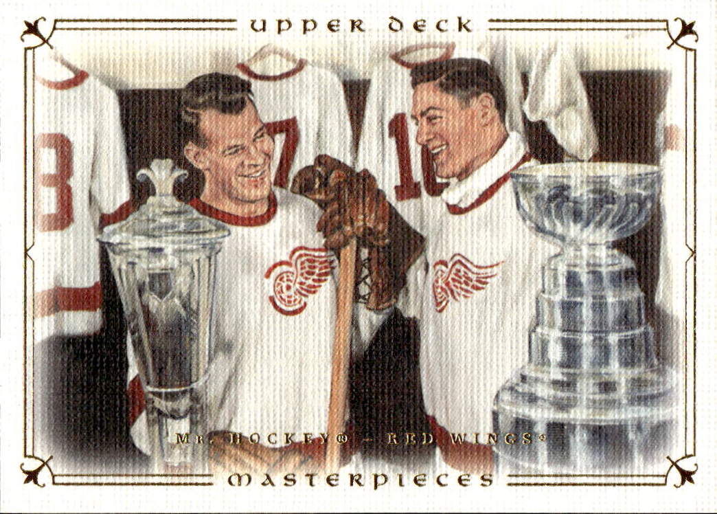 Mr. Hockey GORDIE HOWE 08-09 UD Masterpieces