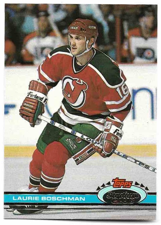 LAURIE BOSCHMAN 91-92 Topps Stadium Club