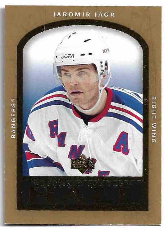 Destined for the Hall JAROMÍR JÁGR 05-06 Upper Deck