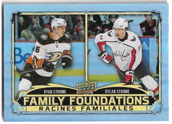 Family Foundations RYAN STROME/DYLAN STROME 23-24 UD Tim Hortons Greatest Duos