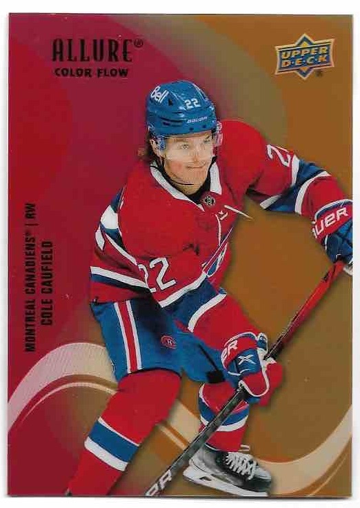 Red-Orange Color Flow COLE CAUFIELD 22-23 UD Allure